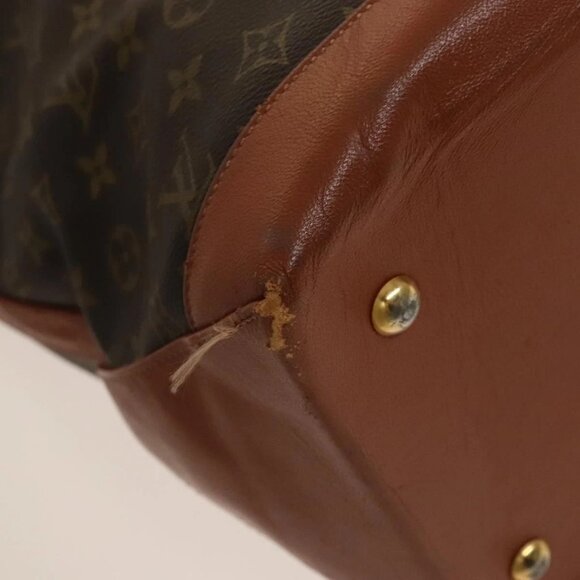 LOUIS VUITTON Monogram Sac Weekend GM Tote Bag M42420 LV Auth 136356 - Picture 4 of 16